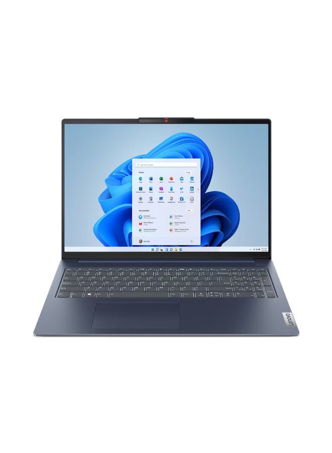 Slim 5 (Upgraded Version) Laptop With 16-Inch Display, Core i7-1355U Processor/16GB RAM/512GB SSD/Intel Iris XE Graphics/Windows 11 English Abyss Blue