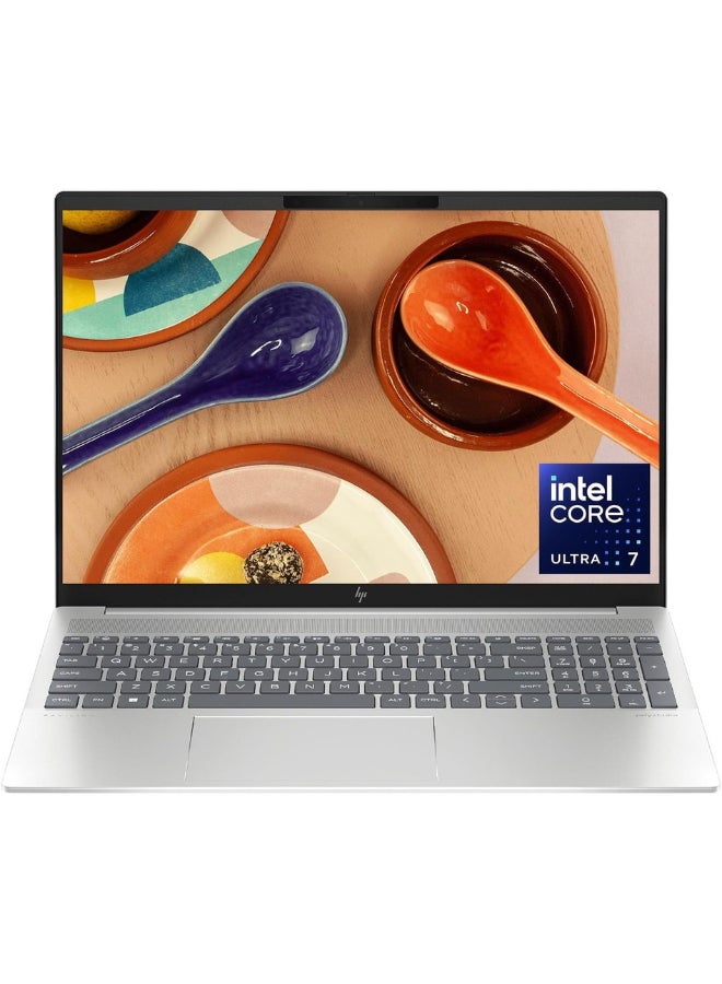 Pavilion 16 Laptop With 16-Inch Display, Core Ultra 7 155U Processor/16GB RAM/512GB SSD/Integrated Graphics/Windows 11 English Silver