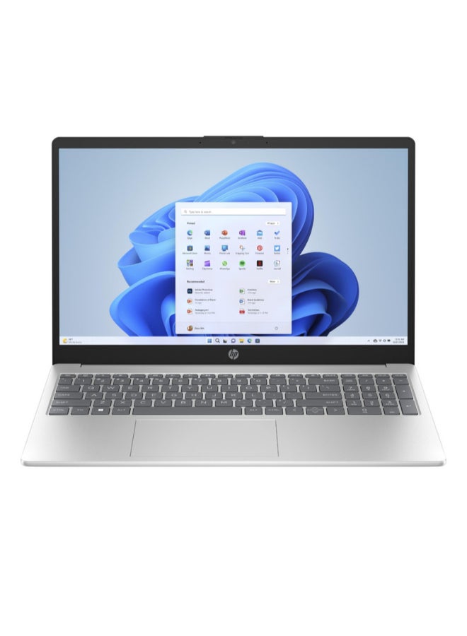 HP 15 Laptop With 15.6-Inch Display, Core Ultra 5-125H Processor/16GB RAM/1TB SSD/Integrated Graphics/Windows 11 English Silver - Image 1