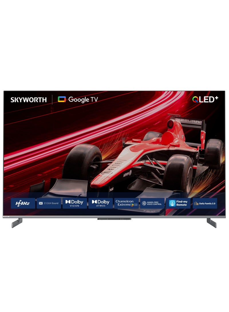 65 Inch 4K QLED Smart TV - Google TV - HDR 10+ - Dolby Atmos - Dolby Vision - 144 HZ - (2024) - 65Q7700G Black - pnsku/N70126674V/45/_/1730775771/29a192bb-cdb8-4247-bd1b-9abf748b6081