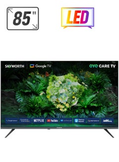 Skyworth 85 Inch 4K UHD LED Smart TV - HDR 10 - Google TV - 60 HZ - DTS Studio - (2024) - 85G6500G Black  - Image 1