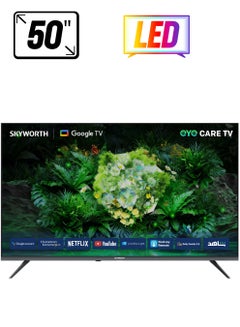 Skyworth 50 Inch 4K UHD LED Smart TV - HDR 10 - Google TV - 60 HZ - (2024) - 50G6520G Black  - Image 1