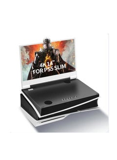 سوني PlayStation 5 SLIM Disc + G-STORY 14" Inch IPS 4k 60Hz Portable Monitor G-Story 14" LED 4K Portable Gaming Monitor For PS5 Slim  - Image 2