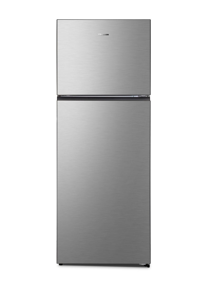 هايسنس - 2 doors No Frost Refrigerator freezer on top, 375 Liters, Inox - RT3N375NCCA RT3N375NCCA Inox - Image 1