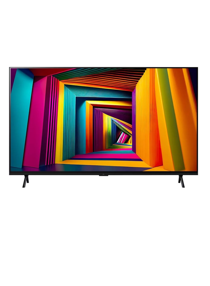 إل جي 98 Inch 4K UHD Smart TV - HDR 10 - AI Magic Remote - α8 AI Sound Pro - 120 HZ - (2024) - 98UT90006LA Black  - Image 2