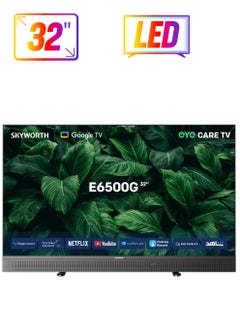 Skyworth 32 Inch HD LED Smart TV - Google TV - 60 HZ - (2024) - 32E6500G Black  - Image 1