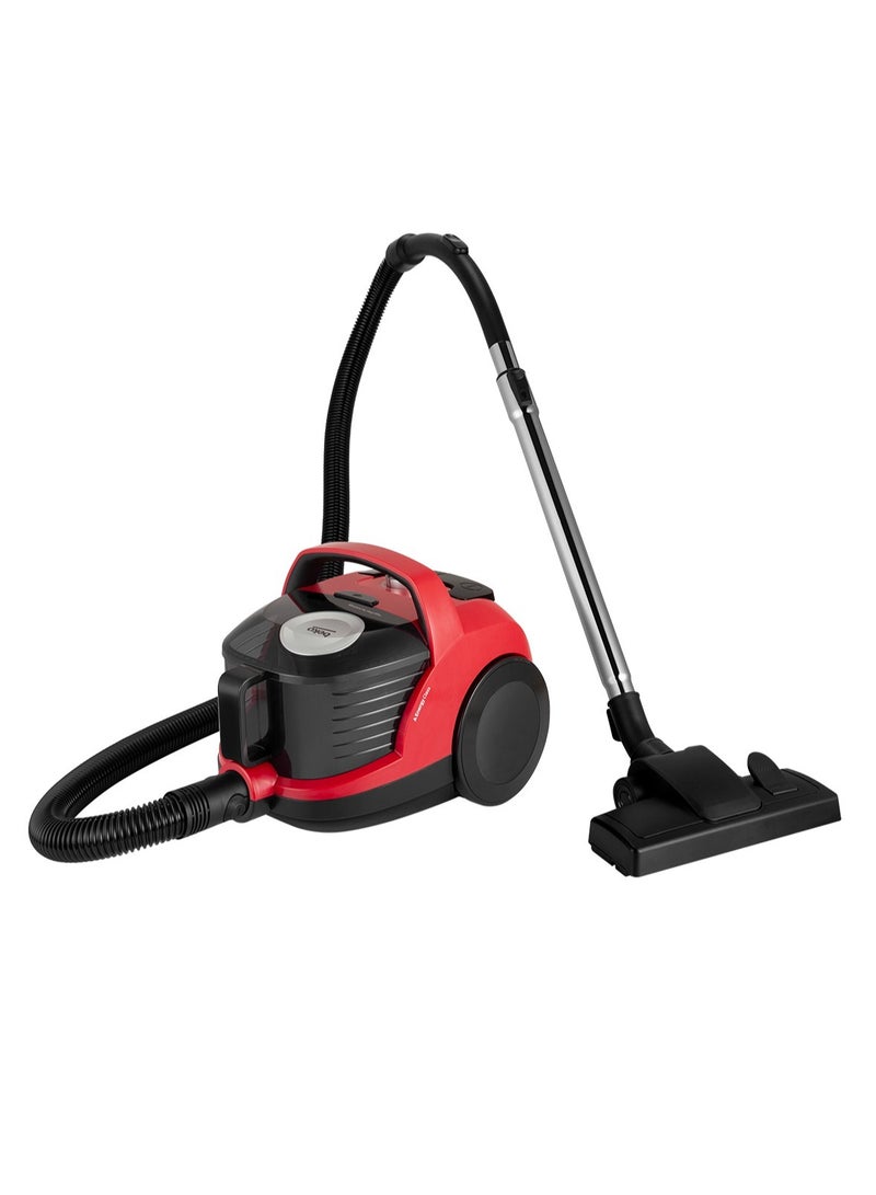 بيكو Bagless Vacuum Cleaner - HEPA10 Filter - Dust Bin 1.8 L 2000 W VCO 32818 WR Black / Red 2000 W VCO 32818 WR black and red - Image 3
