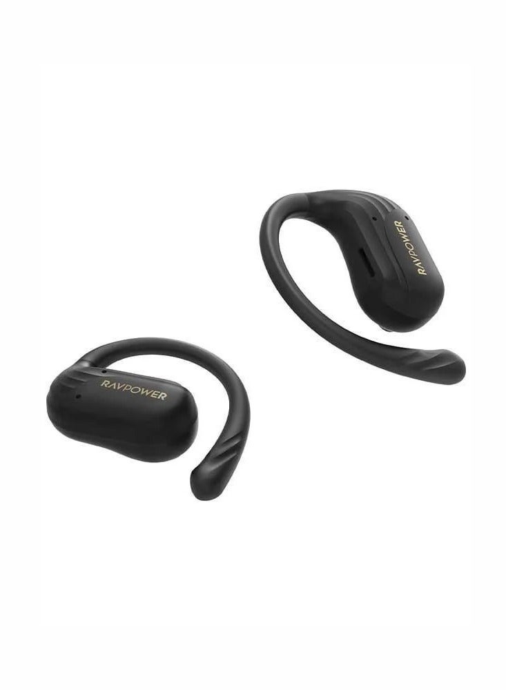 RAVPOWER OpenRun Air2 Wireless Earphones Black  - Image 2