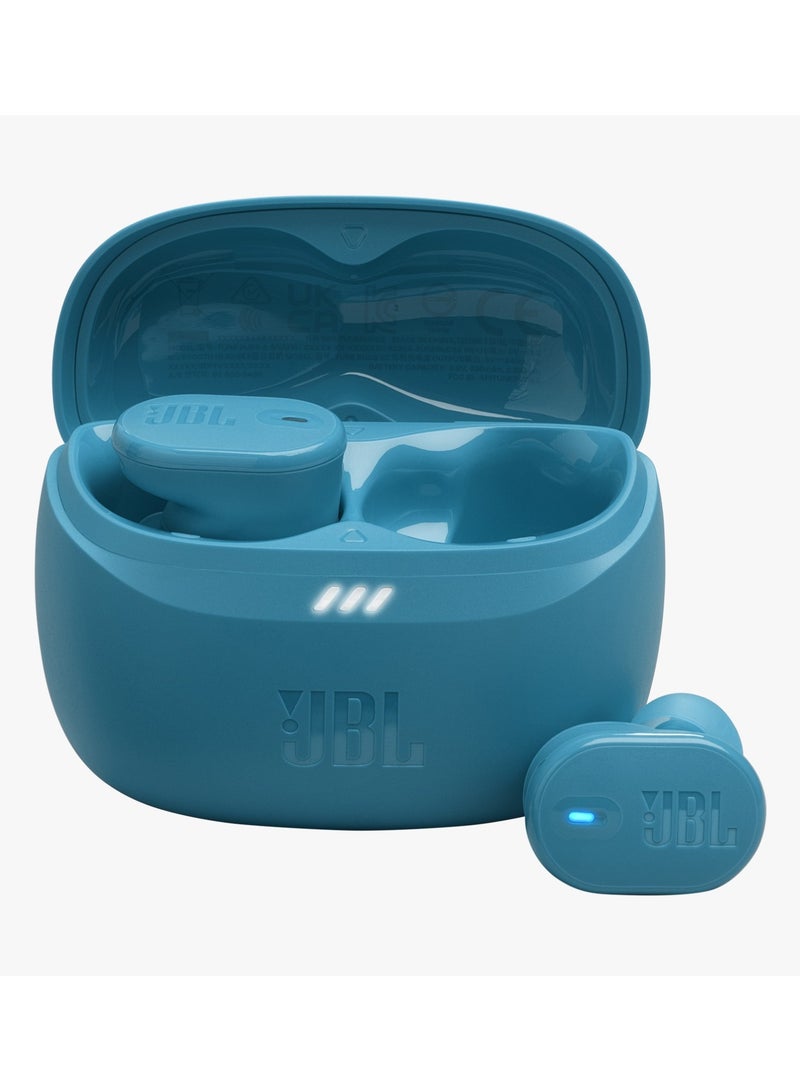 JBL - Tune Buds 2 True Wireless Noise Cancelling Earbuds Teal - Image 1