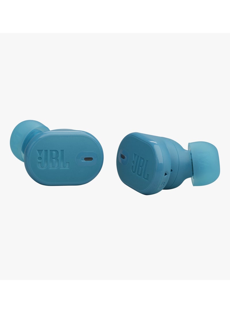 JBL - Tune Buds 2 True Wireless Noise Cancelling Earbuds Teal - Image 1