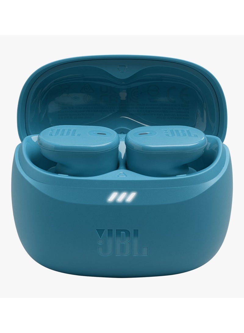JBL - Tune Buds 2 True Wireless Noise Cancelling Earbuds Teal - Image 1