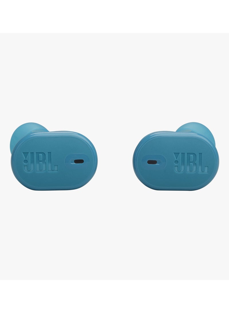 JBL - Tune Buds 2 True Wireless Noise Cancelling Earbuds Teal - Image 1