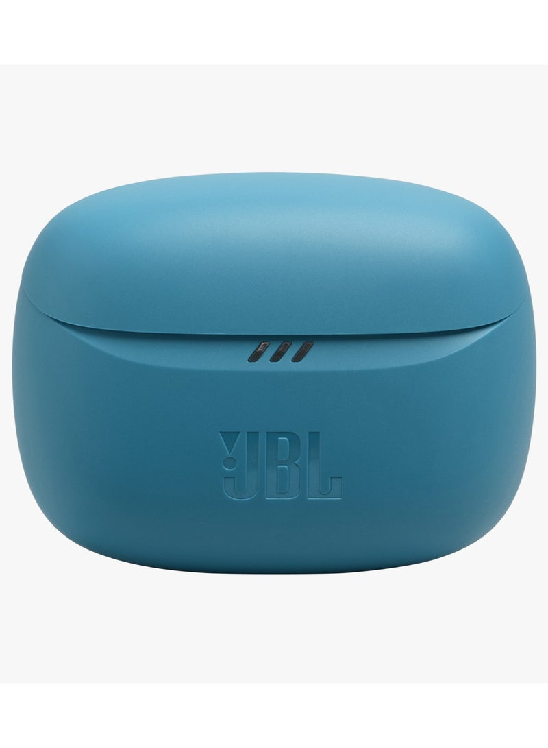 JBL - Tune Buds 2 True Wireless Noise Cancelling Earbuds Teal - Image 1