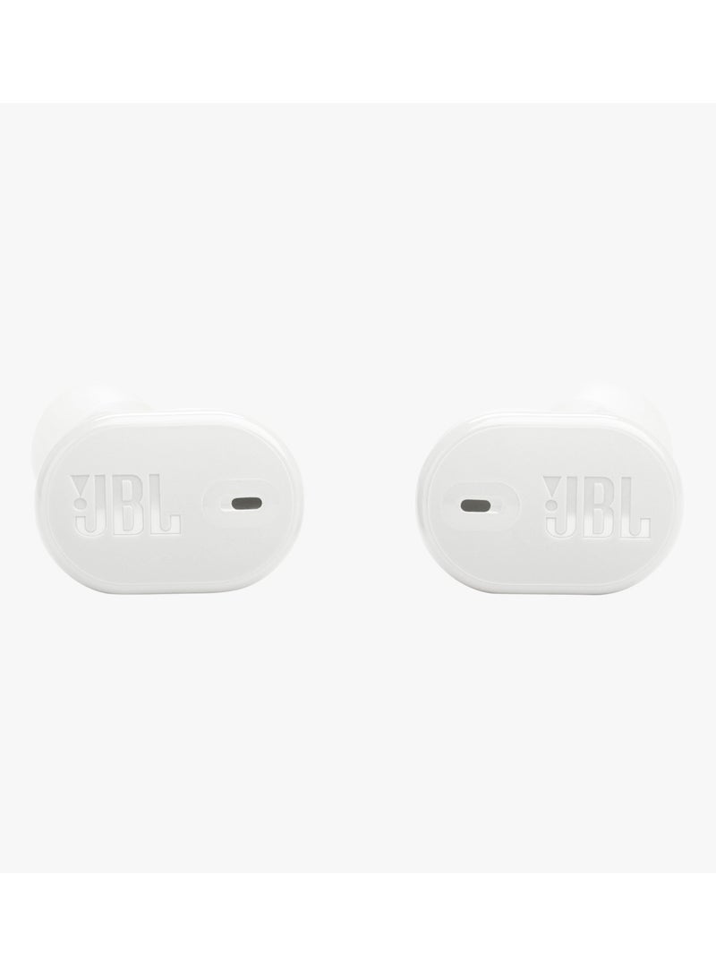 JBL - Tune Buds 2 True Wireless Noise Cancelling Earbuds White - Image 1