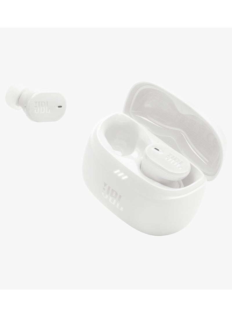 JBL - Tune Buds 2 True Wireless Noise Cancelling Earbuds White - Image 1