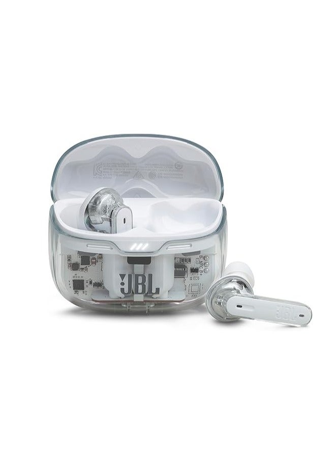 جي بي إل Tune Beam 2 True Wireless Noise Cancelling Earbuds Ghost White  - Image 1