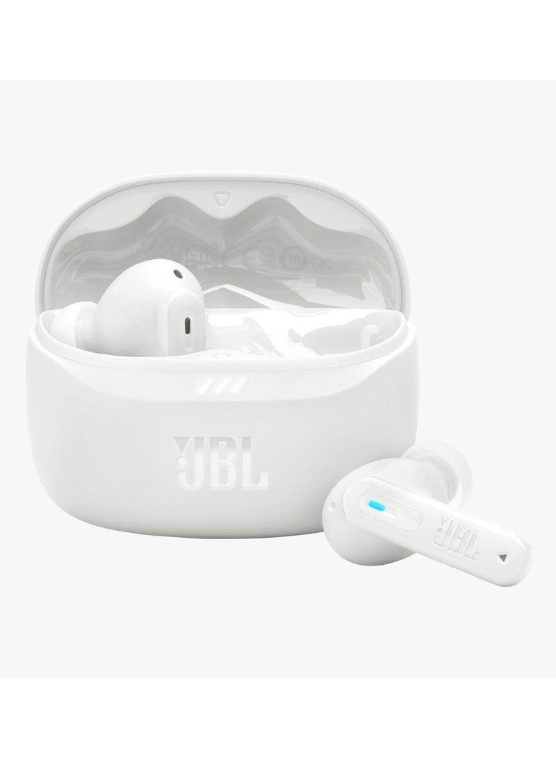 JBL Tune Beam 2 True Wireless Noise Cancelling Earbuds White  - Image 1