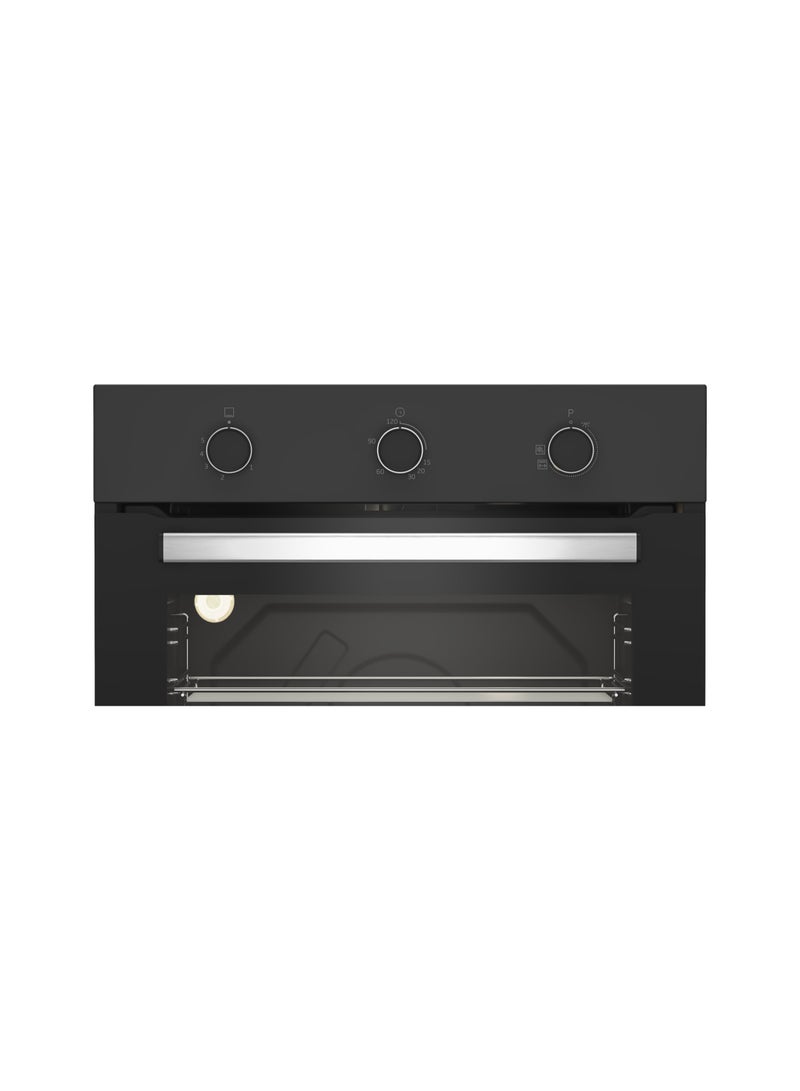 بيكو Electric Built-in Oven with Electric Grill - 60CM 66L Touch Control Screen BIH12100BC BIH12100BC Black  - Image 3
