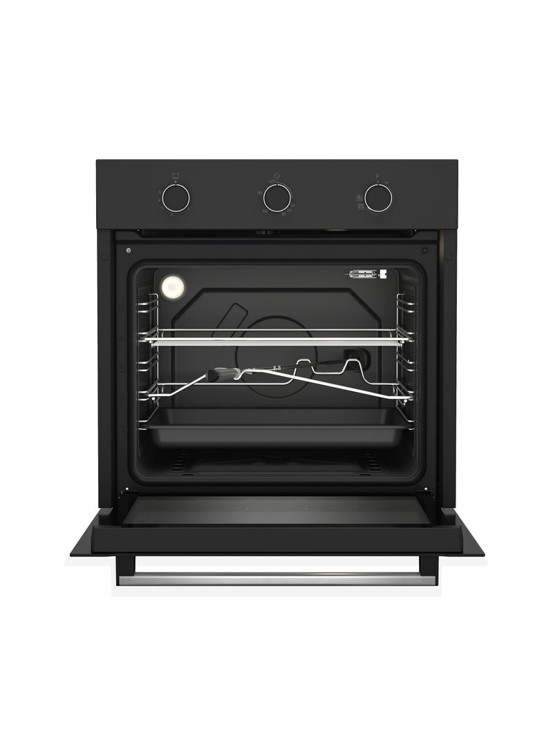 بيكو Electric Built-in Oven with Electric Grill - 60CM 66L Touch Control Screen BIH12100BC BIH12100BC Black  - Image 2