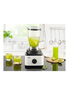 BRAUN Food Processor 8 in 1, 750W, 2 Speeds, Pulse Function, 2.1L Capacity, 1.8L Blender, Slicing and Grating disc, Dough, Ice Crusher Blade, FP0132WH, White 750 W FP0132WH White  - Image 3