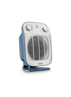 ديلونجي Vertical Edge Fan Heater Avio Blue/White with 3 power settings 2000 W HFS50B20.AV 2000 W HFS50B20.AV blue  - Image 1