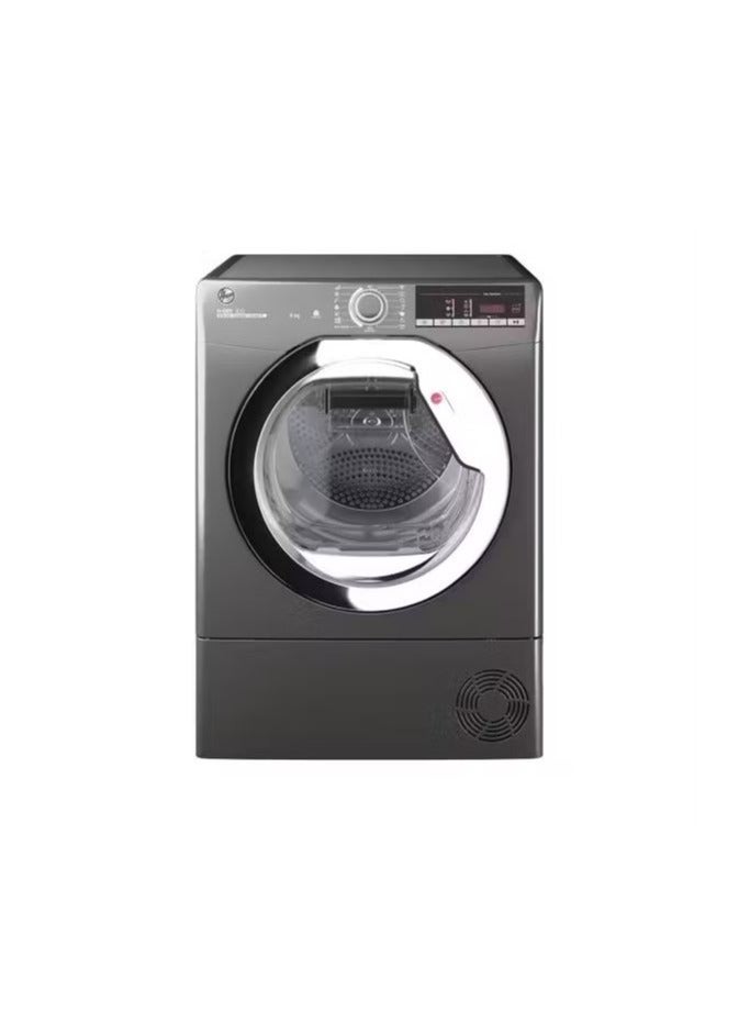 HOOVER - Tumble Dryer Front Loading 8 Kg Silver HLEC8TCER-ELA HLEC8TCER-ELA silver - Image 1