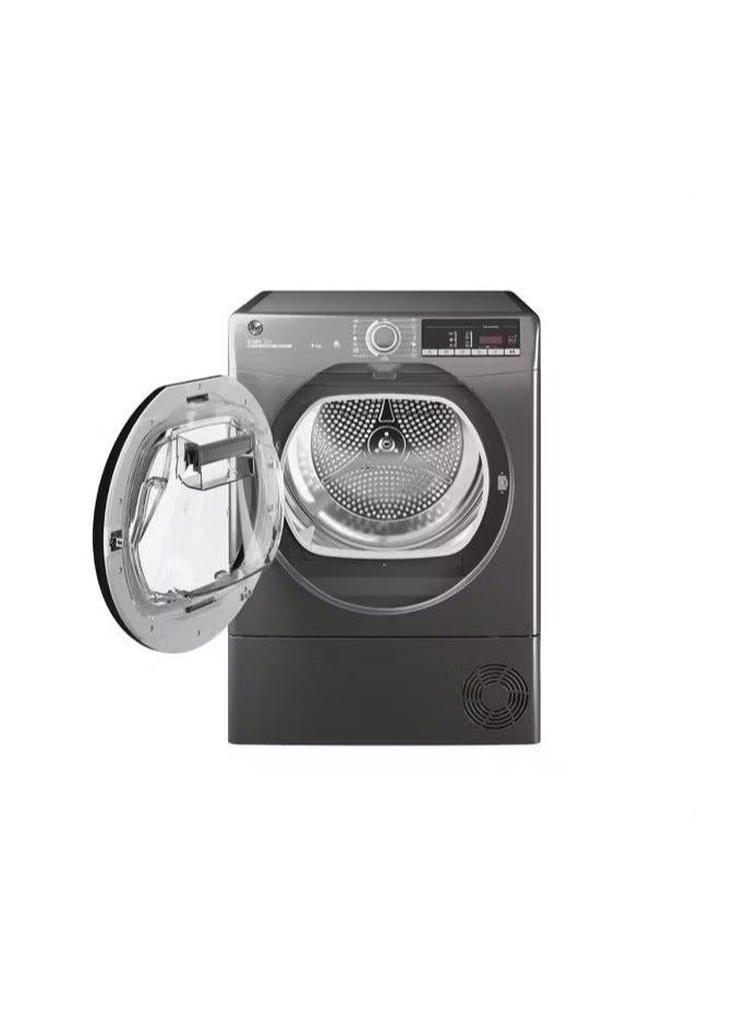 HOOVER - Tumble Dryer Front Loading 8 Kg Silver HLEC8TCER-ELA HLEC8TCER-ELA silver - Image 1
