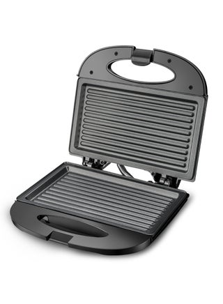 Sandwich Maker 2 Slice, Non Stick Coated Plates, Power & Ready Indicator Light, Cool Touch Handle, Skid Resistant Feet, Compact Design with 218x127mm Plate Size 750 W SW 3601 Black - pnsku/N70126782V/45/_/1730782046/2f47e2f0-bb92-4ff8-b154-d9ad07a21596