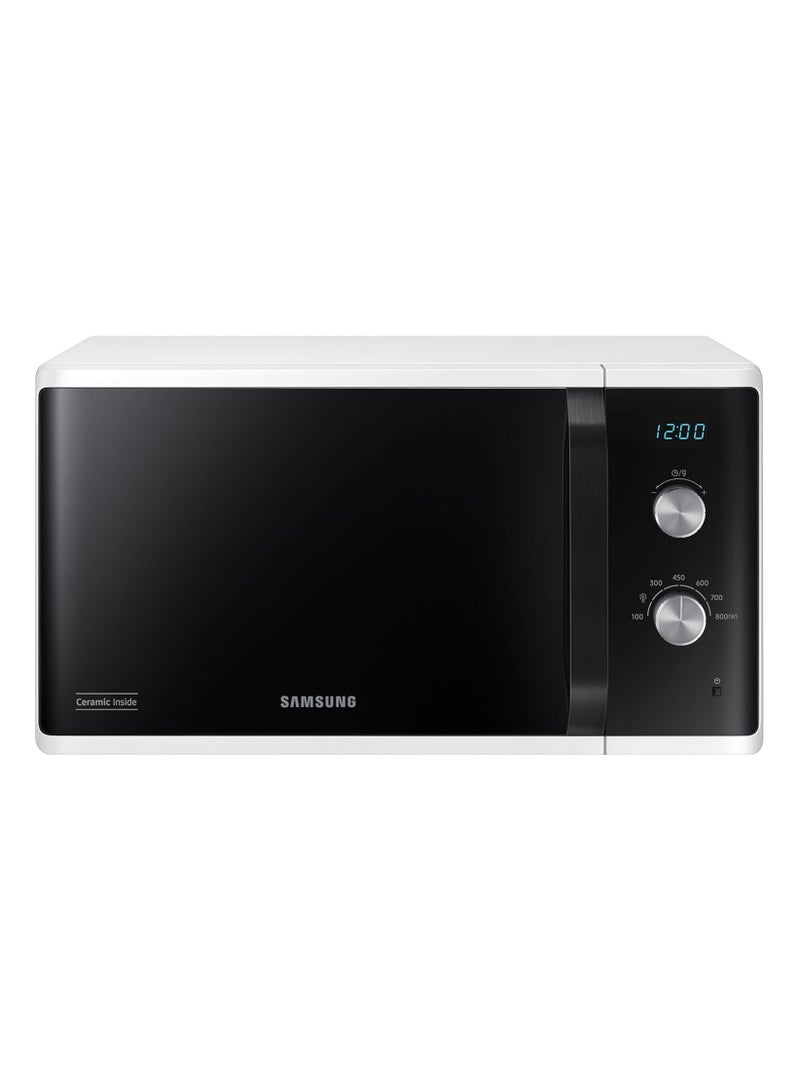 Microwave oven 23 L, Dual Dial, LED Display, White 800 Watt MS23K3614AW/GY 23 L 1150 W MS23K3614AW/GY white - pnsku/N70126783V/45/_/1730782049/ef2c21dd-caad-485b-83d4-fa55336f3f29