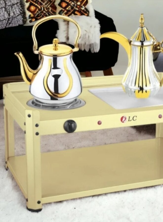 دي إل سي  موقد كهربائي هوم ماستر للشاي والقهوة - Image 2