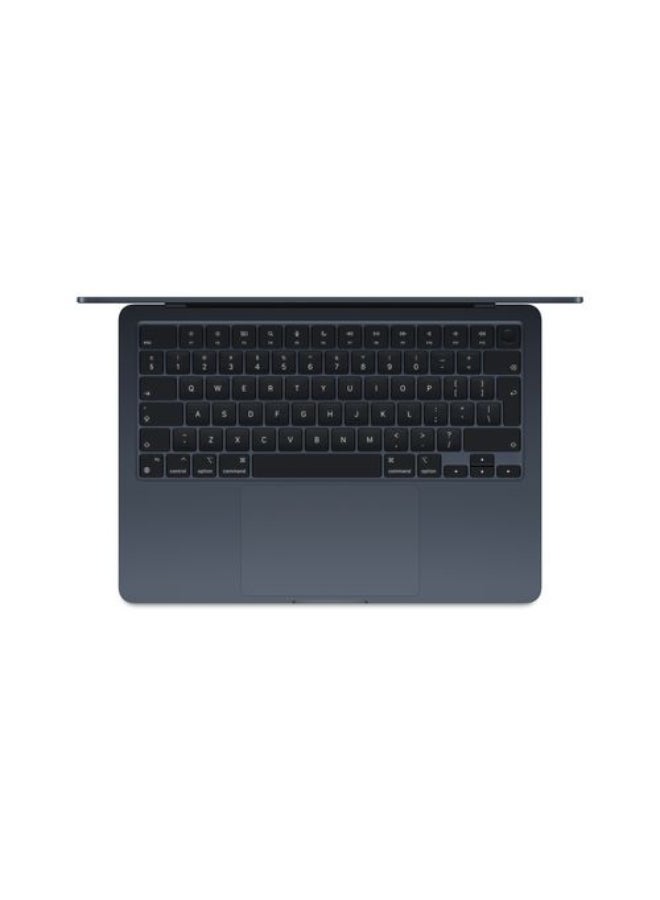 Apple - MacBook Air MC8Q4 Laptop With 13.6-Inch Display, M3 chip 8-core CPU and 10-core GPU Processor/24GB RAM/512GB SSD/macOS English/Arabic Midnight - Image 1