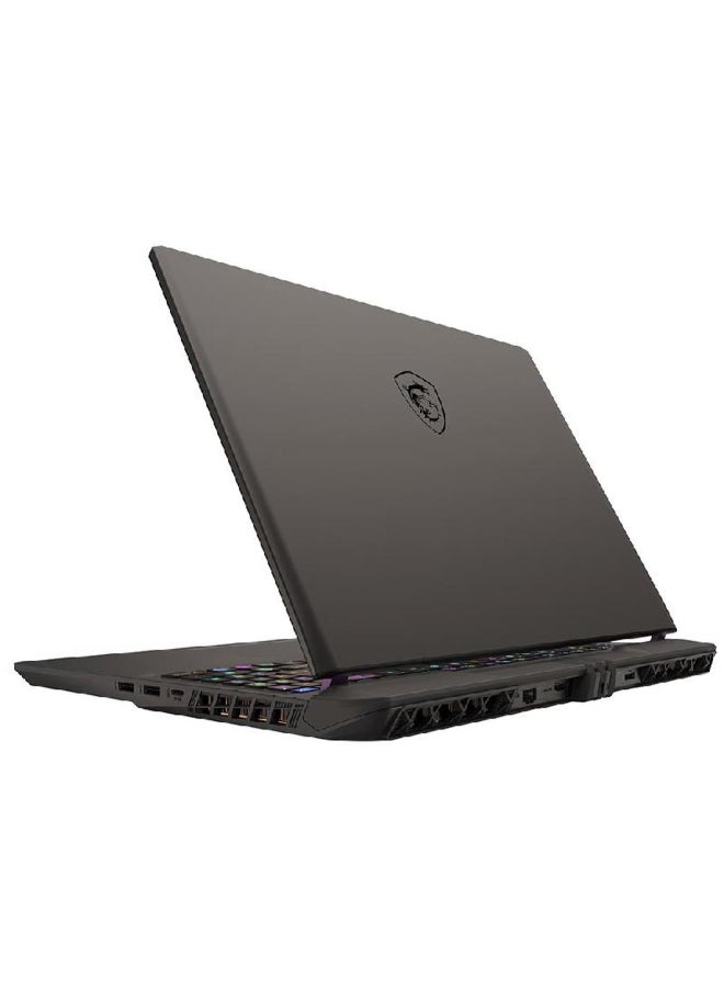 Vector 16HX Laptop With 16-Inch Display, Core i9-14900HX Processor/32GB RAM/1TB SSD/12GB NVIDIA GeForce RTX 4080 Graphics/Windows 11 English/Arabic Cosmos Gray