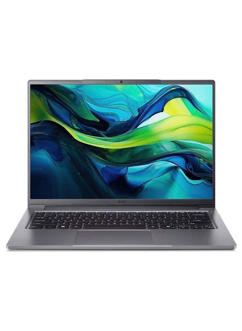Acer Swift Laptop With 14-Inch Full HD(1920x1080) Display, Core i5 1334U Processor/16GB RAM DDR5/512GB SSD/Windows 11 English/Arabic Grey  - Image 1