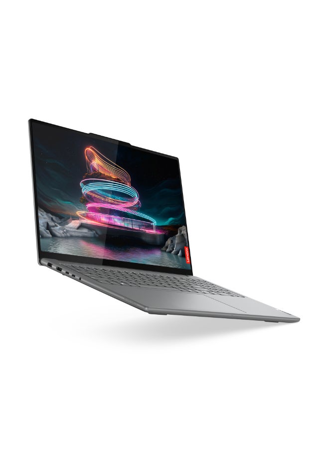 لينوفو - Yoga Pro 9 Laptop With 16-Inch Display, Core Ultra 9 185H Processor/32GB RAM/1TB SSD/8GB NVIDIA GeForce RTX 4060 Graphics/Windows 11 English/Arabic Luna Grey - Image 1