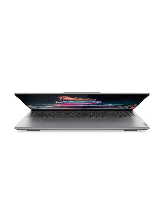 لينوفو - Yoga Pro 9 Laptop With 16-Inch Display, Core Ultra 9 185H Processor/32GB RAM/1TB SSD/8GB NVIDIA GeForce RTX 4060 Graphics/Windows 11 English/Arabic Luna Grey - Image 1