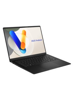 أسوس Vivobook S14 Laptop With 14-Inch Display, Core Ultra 7 155U Processor/32GB RAM/1TB SSD/Intel Arc Graphics/Windows 11 English/Arabic Neutral Black  - Image 3