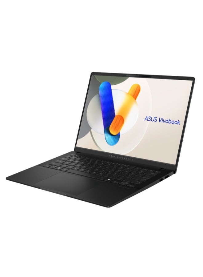 ASUS - Vivobook S14 Laptop With 14-Inch Display, Core Ultra 7 155U Processor/32GB RAM/1TB SSD/Intel Arc Graphics/Windows 11 English/Arabic Neutral Black - Image 1