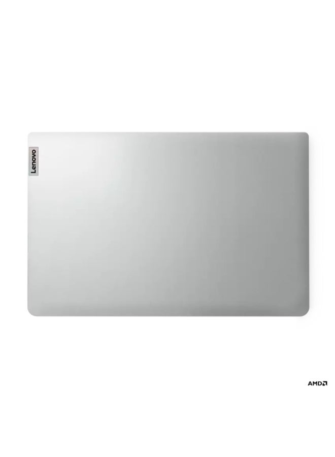 Lenovo - IdeaPad 1 Laptop With 15.6-Inch Display, Ryzen 3 7320U Processor/4GB RAM/256GB SSD/AMD Radeon Graphics/Windows 11 English/Arabic Artic Grey - Image 1