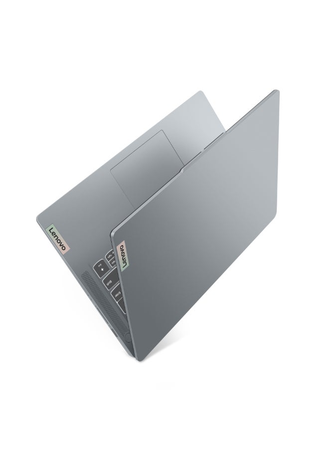 Lenovo - IdeaPad Slim 3 Laptop With 14-Inch Full HD (1920X1080) Display AMOLED, Core i5 13420H Processor/16GB RAM DDR5/512GB SSD/Intel UHD 600 Graphics/Windows 11 English/Arabic Arctic Grey - Image 1
