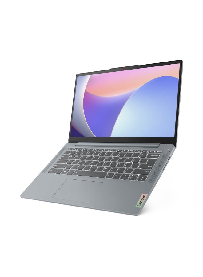 Lenovo - IdeaPad Slim 3 Laptop With 14-Inch Full HD (1920X1080) Display AMOLED, Core i5 13420H Processor/16GB RAM DDR5/512GB SSD/Intel UHD 600 Graphics/Windows 11 English/Arabic Arctic Grey - Image 1