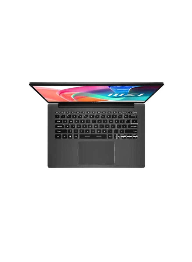 MSI Modern 14 Laptop With 14-Inch Full HD (1920x1080) Display, Core i3-1315U Processor/8GB RAM/256GB SSD/Windows 11/Intel UHD Graphics/ English/Arabic Gray  - Image 3