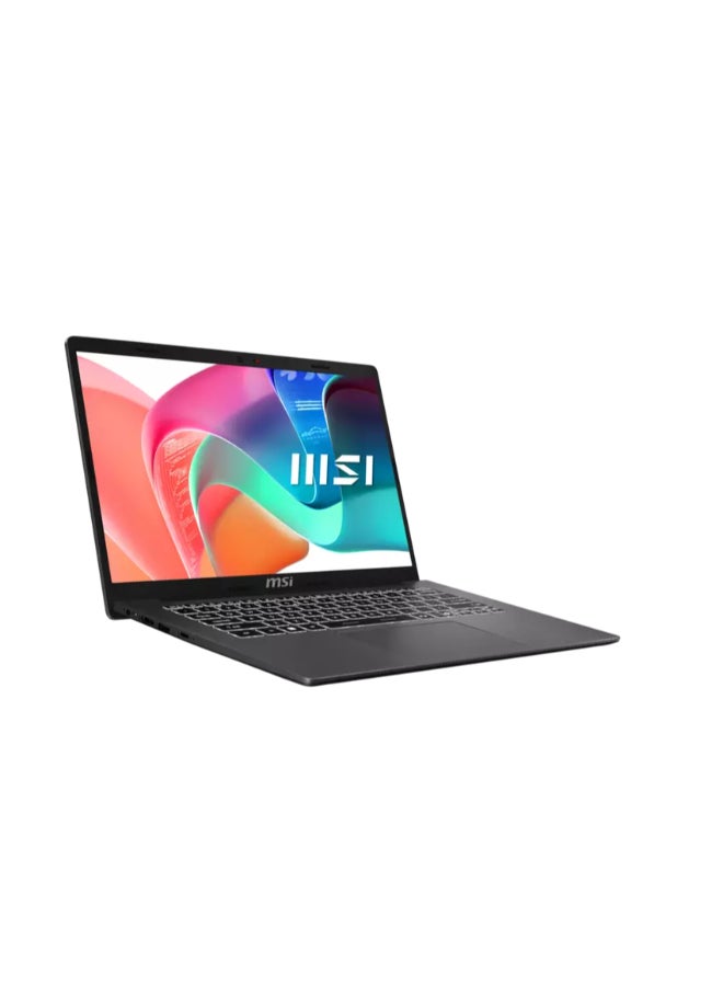 MSI Modern 14 Laptop With 14-Inch Full HD (1920x1080) Display, Core i3-1315U Processor/8GB RAM/256GB SSD/Windows 11/Intel UHD Graphics/ English/Arabic Gray  - Image 2