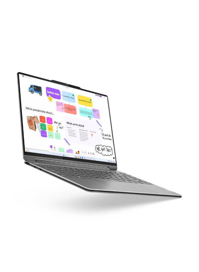 لينوفو Yoga 9 Laptop With 14-Inch Display, Core Ultra 7 155U Processor/16GB RAM/1TB SSD/Intel Arc Graphics/Windows 11 English/Arabic Luna Grey  - Image 5