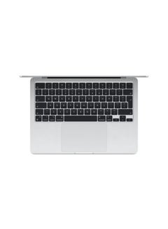 MacBook Air Laptop With 13.6-Inch Display, M3 chip 8-core CPU and 8-core GPU Processor/16GB RAM/256GB SSD/macOS English/Arabic Silver - pnsku/N70126846V/45/_/1730809755/ec669a43-0c7c-4b1b-8b3a-36815d394c0d