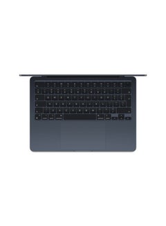 Apple MacBook Air Laptop With 13.6-Inch Display, M3 chip 8-core CPU and 8-core GPU Processor/16GB RAM/256GB SSD/macOS English/Arabic Midnight  - Image 2