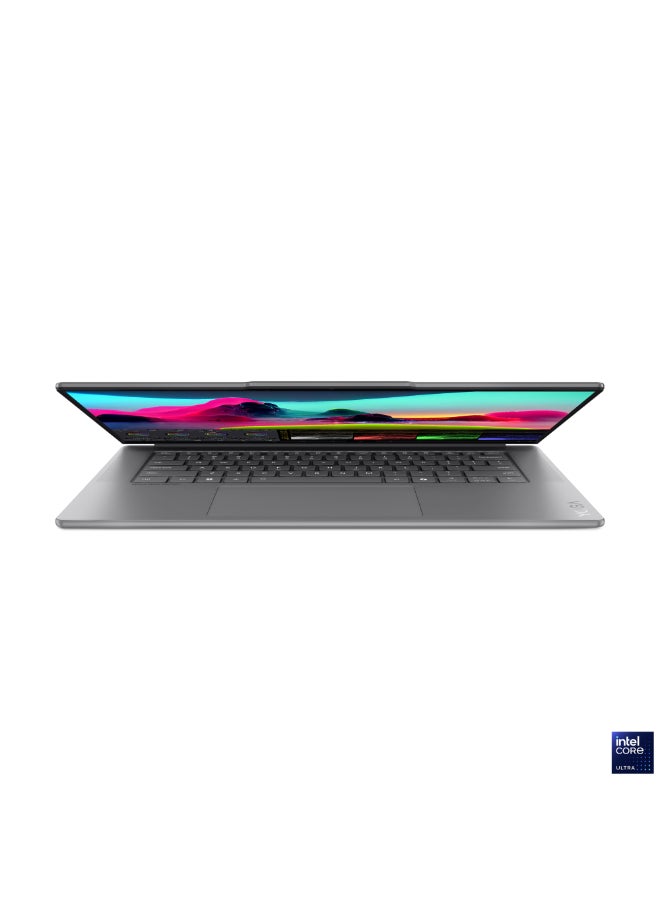 لينوفو Yoga Slim 7 Laptop With 15.3-Inch Display, Core Ultra 7 256V Processor/16GB RAM/1TB SSD/Intel Arc Graphics/Windows 11 English/Arabic Luna Grey  - Image 3