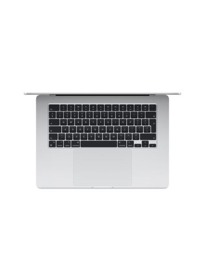 Apple - MacBook Air MC9E4 Laptop With 15.3-Inch Display, M3 chip 8-core CPU and 10-core GPU Processor/16GB RAM/256GB SSD/macOS English/Arabic Silver - Image 1