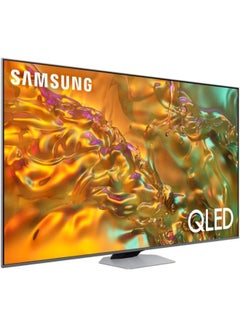 سامسونج Samsung 65 Inch TV Quantum Processor 4K QLED - QA65Q80DAUXEG Eclipse Silver  - Image 2
