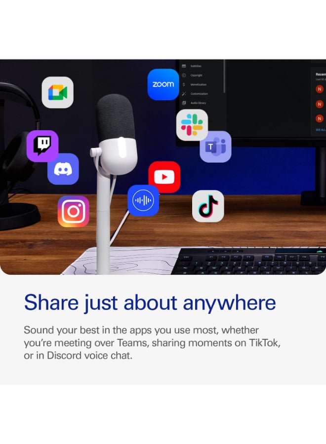 Elgato Wave Neo – USB Microphone for PC or Mac, Plug-’n-Play, Professional Recording, for Teams/Zoom/Gaming/Podcasting/TikTok/Discord – Works on Laptop, iPad, PS4/PS5, & iPhone - Image 4