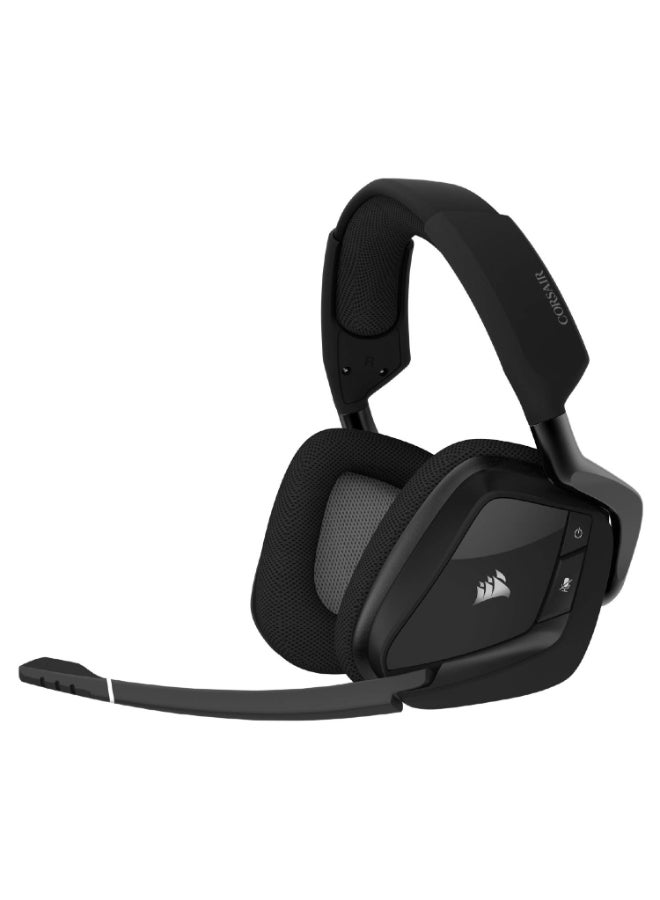 CORSAIR Corsair Void Rgb Elite Wireless On Ear Headphones With Mic (Carbon Black)  - Image 1